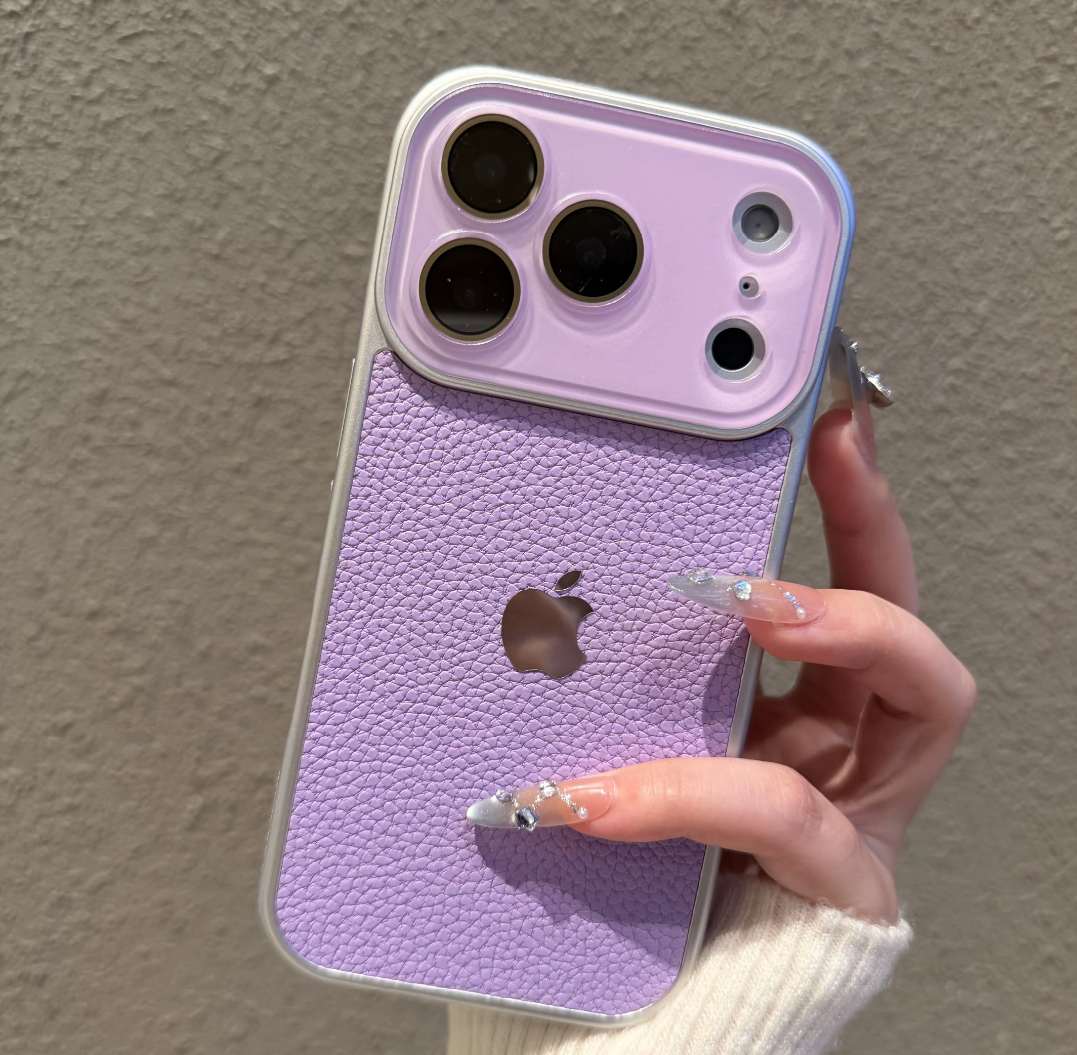 Anti-yellowing case that makes your phone look brand new — Solid color, hard shell, and shockproof protection