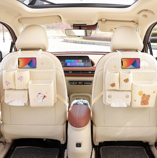 Multifunctional Car Seat Back Organizer