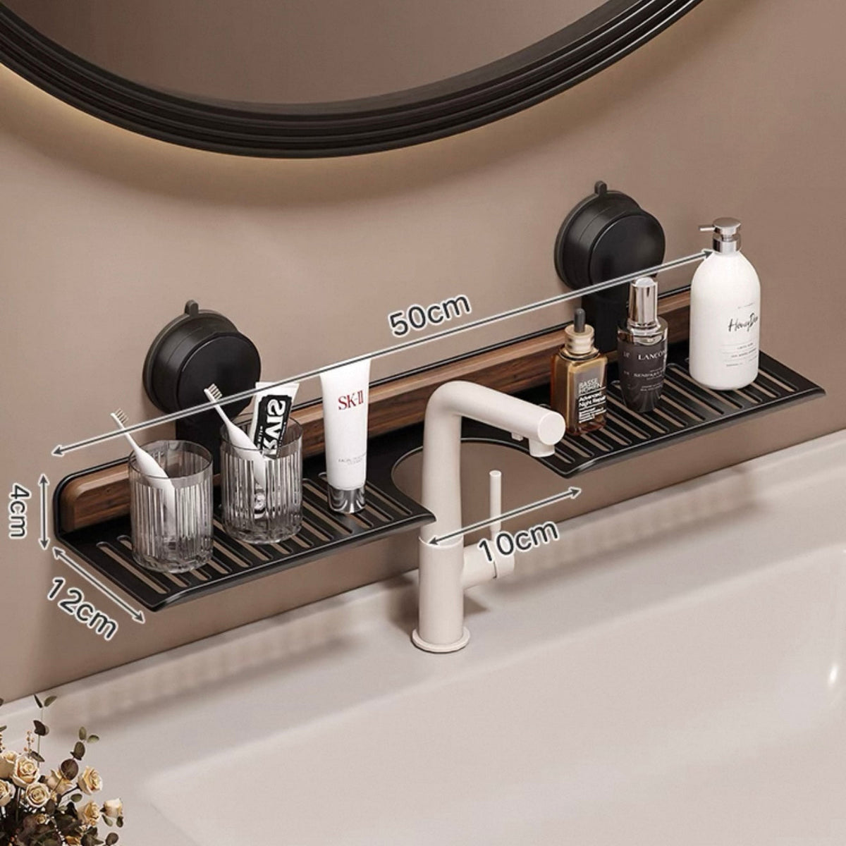 Sink No-Drill Bathroom Organizer Shelf
