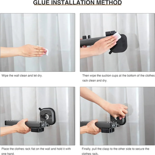 Retractable Clothes Drying Rack