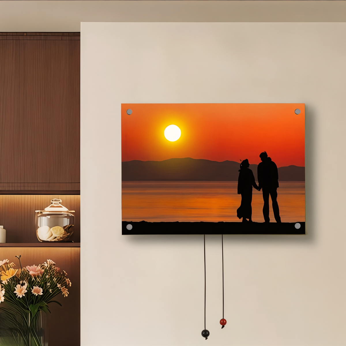 Sunset Vibe Wall Lamp – No Drill, Pure Ambience