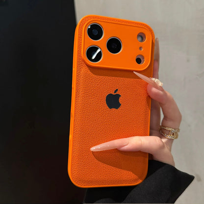 INS Luxury Litchi Grain Case for iPhone