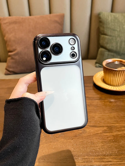 Luxury Electroplated Solid Color Case