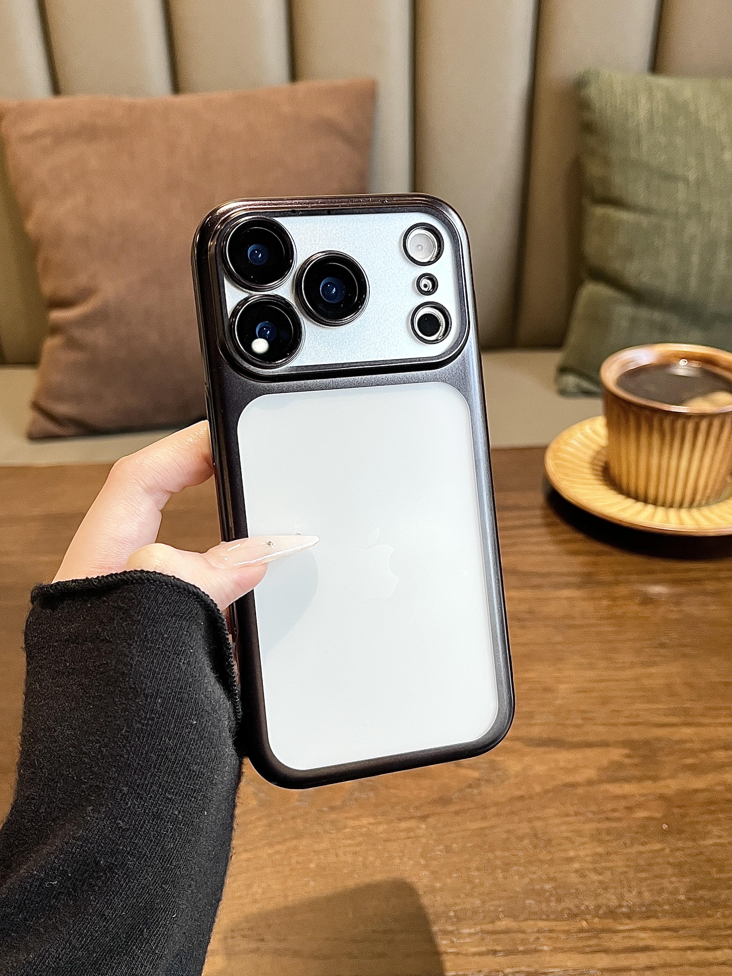 Luxury Electroplated Solid Color Case