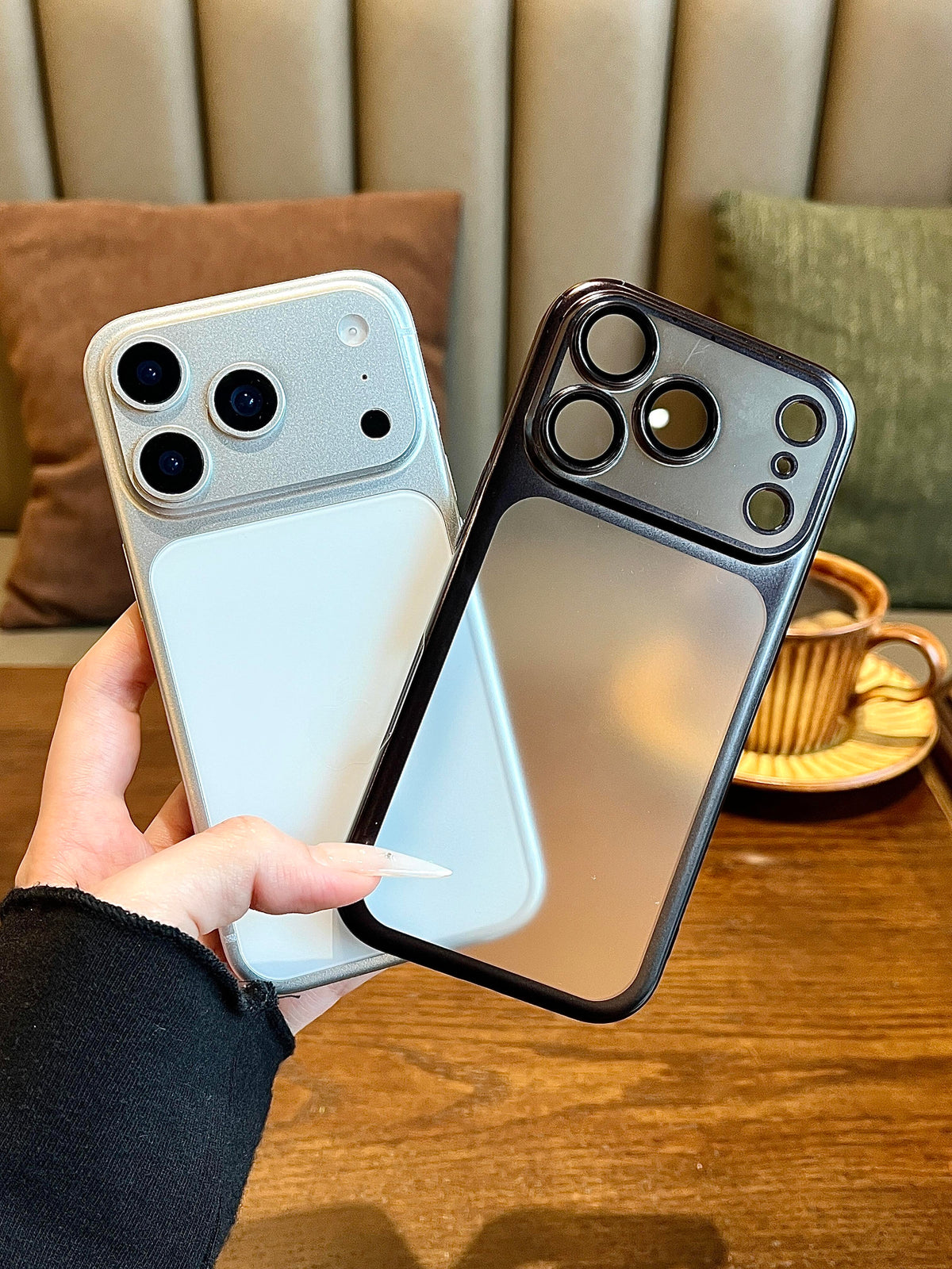 Luxury Electroplated Solid Color Case