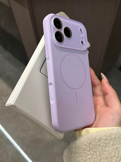 ( MagSafe ) Silicone Case with Lens Cover
