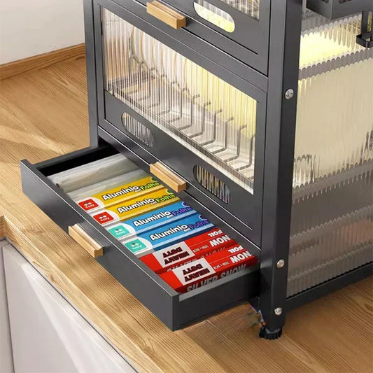 Kitchen Storage Luxury Sideboards Closet Drawers Nordic Kitchen Cabinet