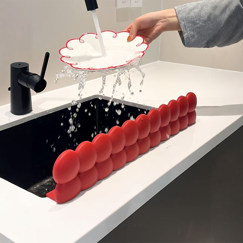 Silicone Sink Splash Guard – Flexible Water Stopper for Kitchen