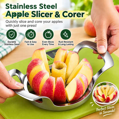 304 Stainless Steel Apple Slicer & Corer