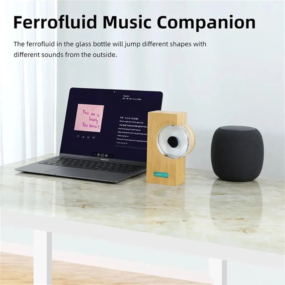 Dancing Ferrofluid Music Rhythm Ferrofluid Bluetooth Speaker