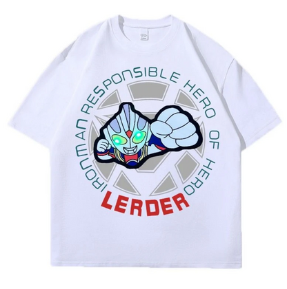 Light-Up Ultraman Cotton T-Shirt