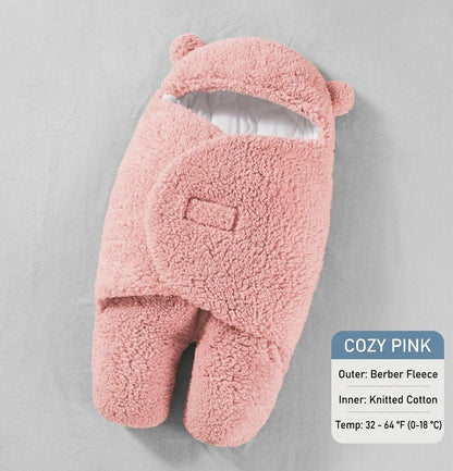 Cozy Baby Swaddle Wrap – Newborn Winter Blanket