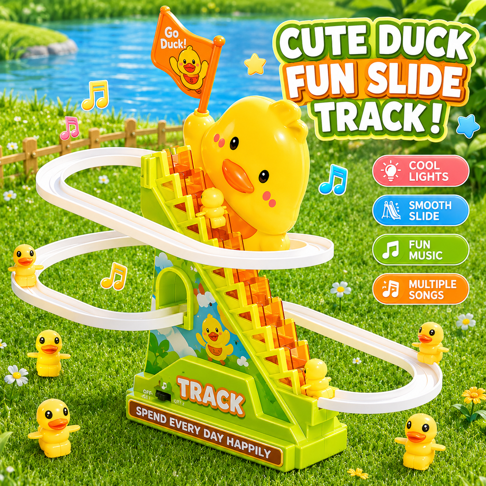 Duck Climbing Staircase Toy for Babies