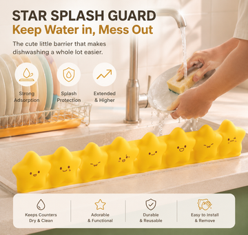 Cute Star Splash Guard