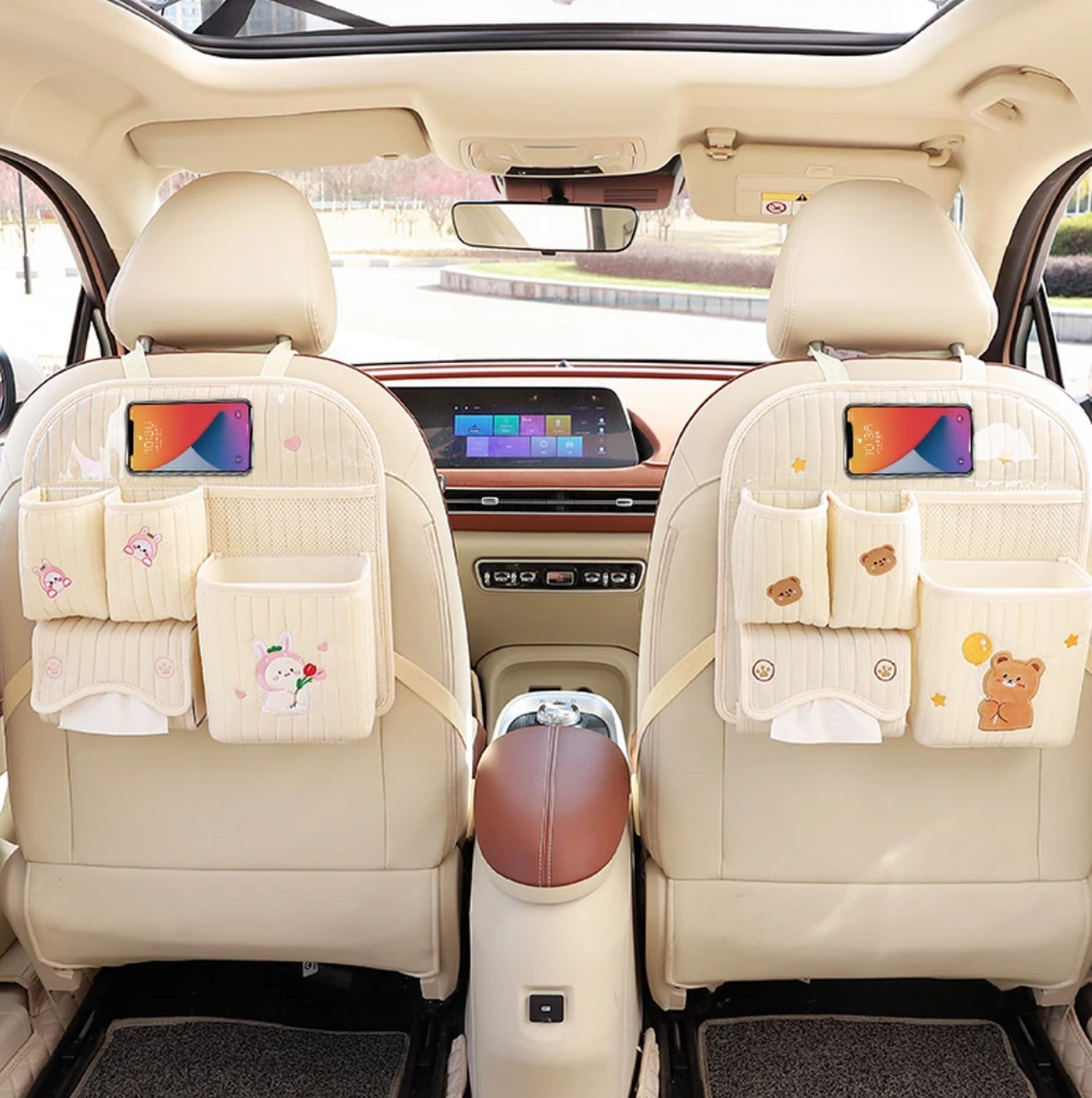 Multifunctional Car Seat Back Organizer