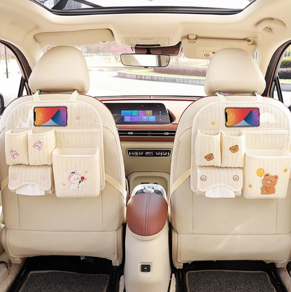Multifunctional Car Seat Back Organizer
