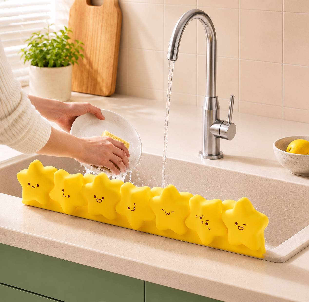 Cute Star Splash Guard