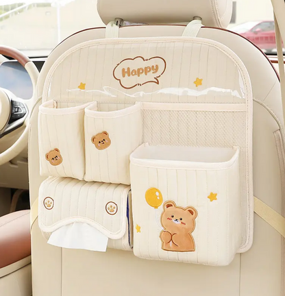 Multifunctional Car Seat Back Organizer