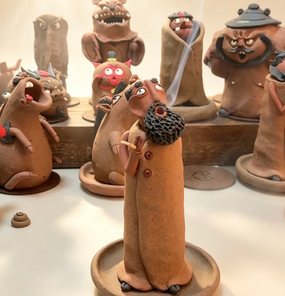 Handcrafted Ceramic Incense Holder