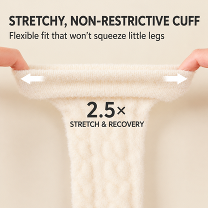 Baby Winter Knee-High Thermal Socks (0–6 Months)