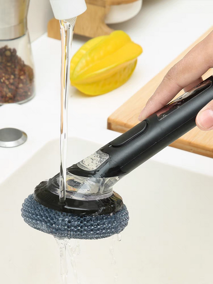 Long Handled Liquid Washing Pot Brush