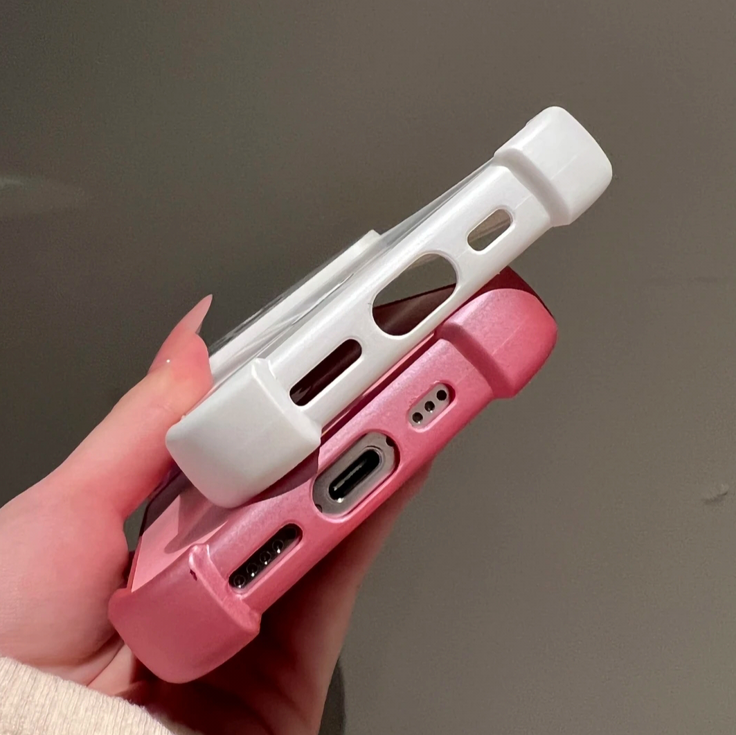 Minimalist and premium aurora-style case for iPhone 17 Pro Max, also compatible with iPhone 16, 15, and 14 — stylish, creative, and perfect for women.