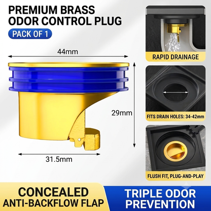 Premium Copper Anti-Odor Drain Core