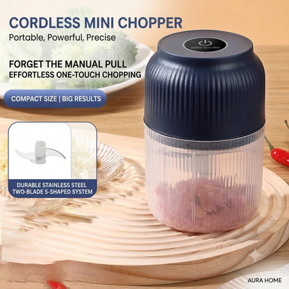 Rechargeable Electric Garlic Chopper