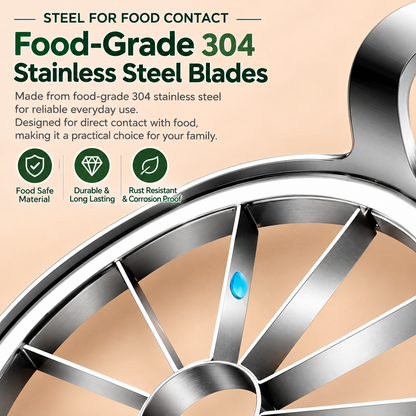 304 Stainless Steel Apple Slicer & Corer