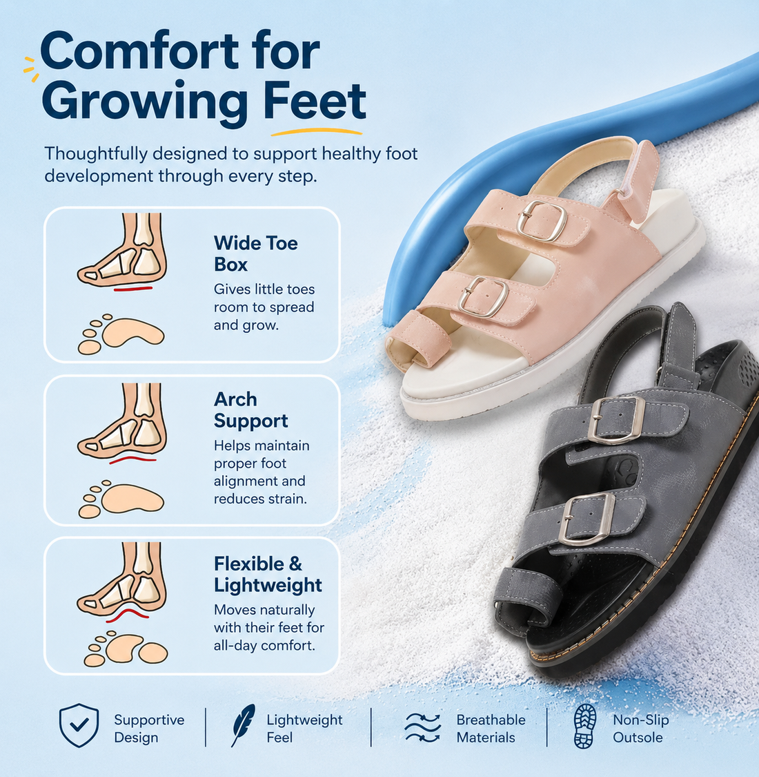 Toe Relief Sandals