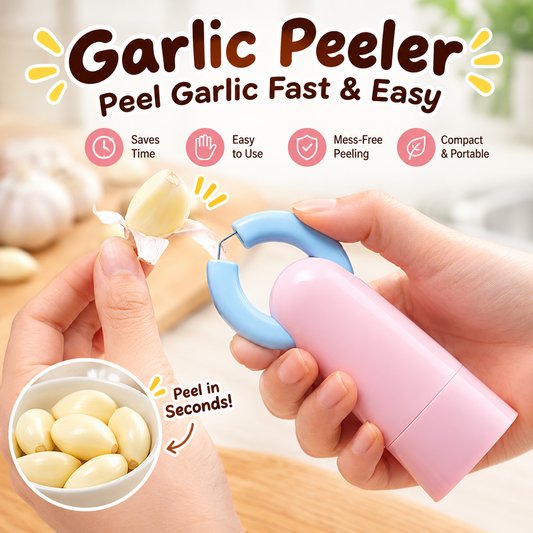 2-in-1 Garlic & Vegetable Peeler