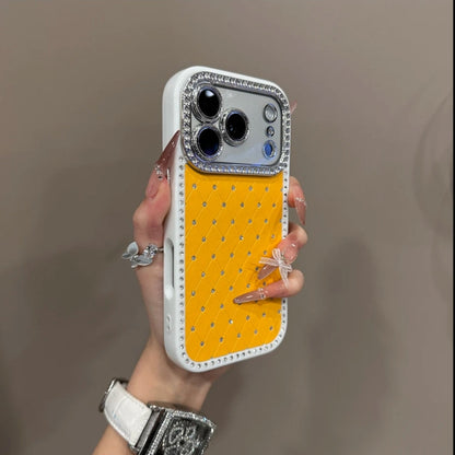 Diamond-studded thickened shockproof case